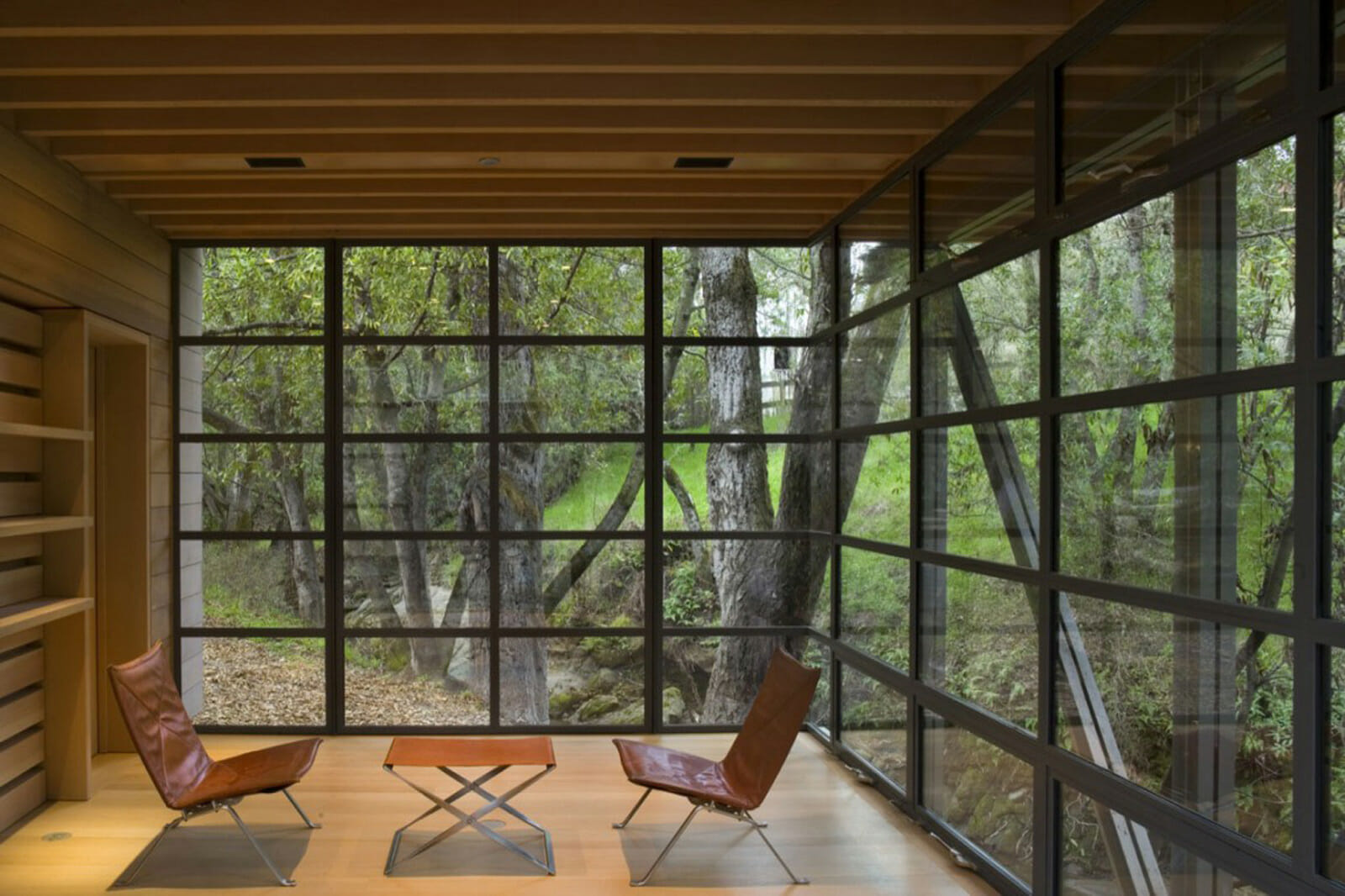 Office steel window fitout
