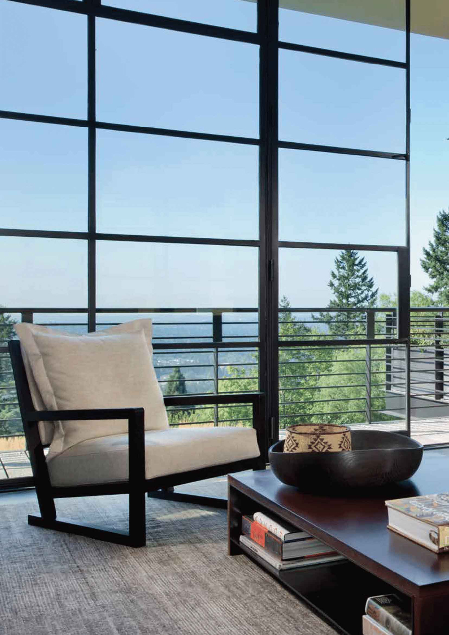 Custom Steel Window Wall W40 Profile