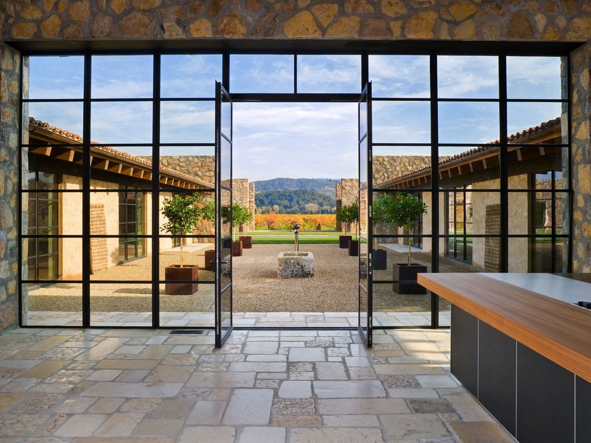 Commercial steel framed windows and doors